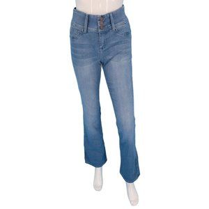 Laurie Felt Curve Silky Denim Boot-Cut Jeans-Vintage- Petite Small #A346628